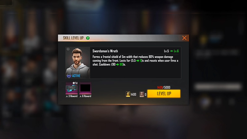 New Character Skill