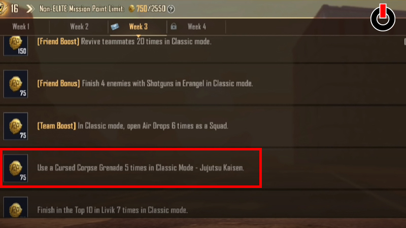 Cursed Corpse Grenade In BGMI