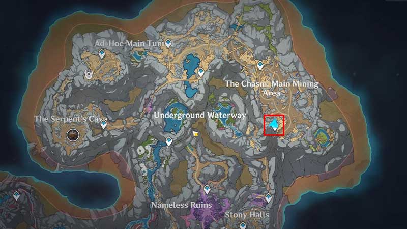 How To Enter The Underground Waterway?