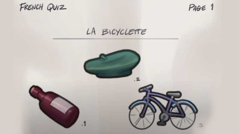 Summertime-Saga-French-Test-Answers-Bicycle