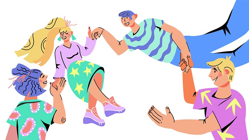 <a href="https://www.vecteezy.com/free-vector/teen-friends">Teen Friends Vectors by Vecteezy</a> How To Make Friends On BitLife