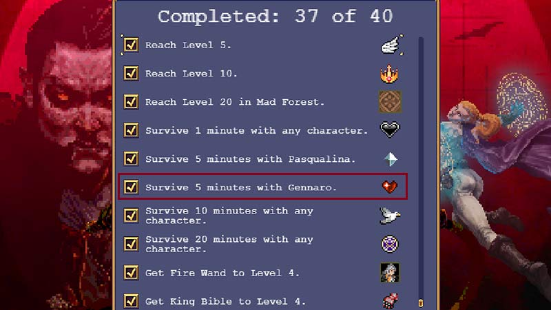 Vampire Survivors: How To Unlock Pummarola
