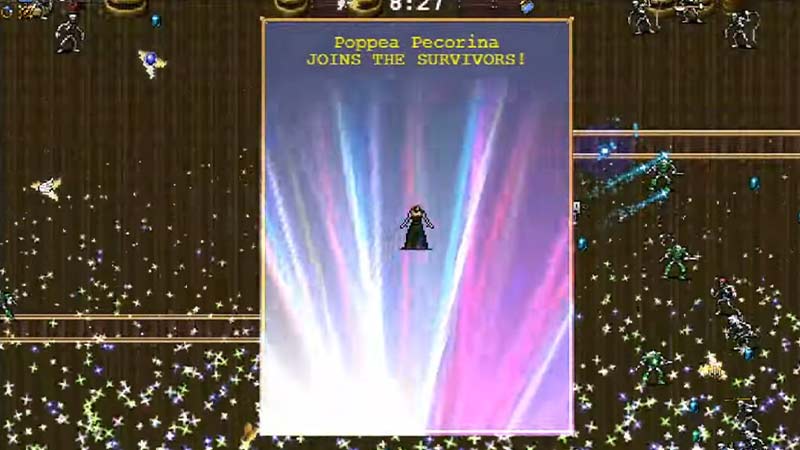 How to Unlock the Dairy Planet And Poppea Pecorina In Vampire Survivors