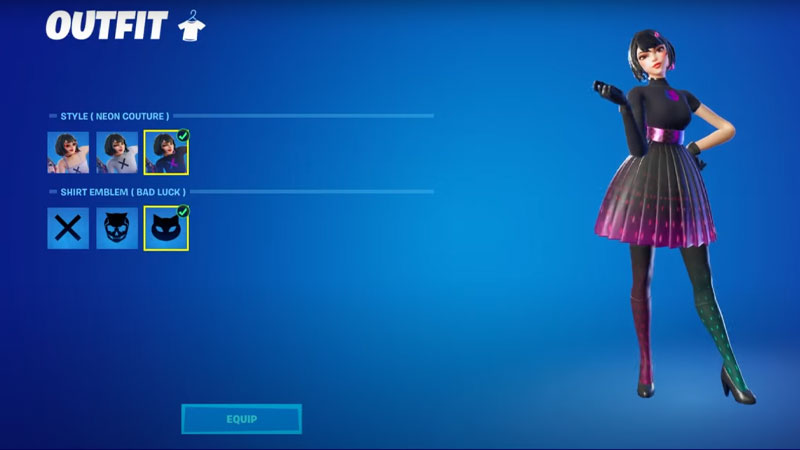 evie skin in fortnite