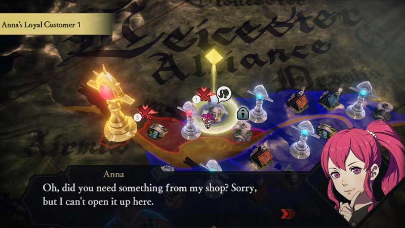annas shop in fire emblem warriors three hopes
