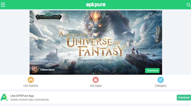 apkpure best and safe apk site