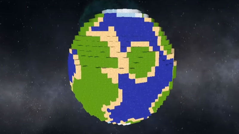 block world planet solar smash