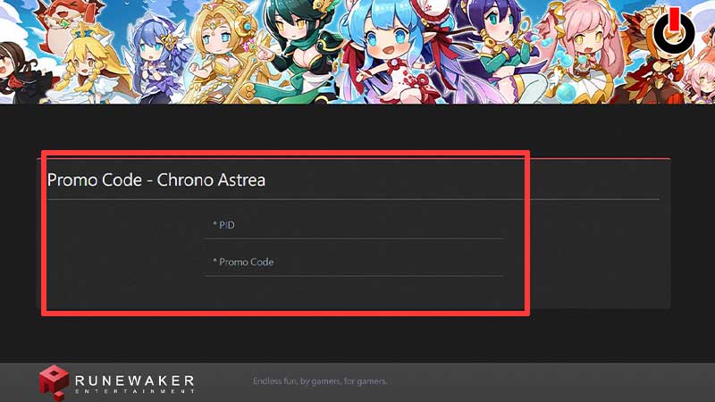 codes chrono astrea