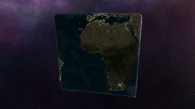 cube earth solar smash