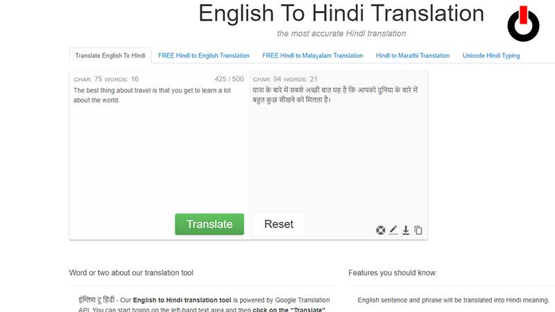 easy hindi typing website