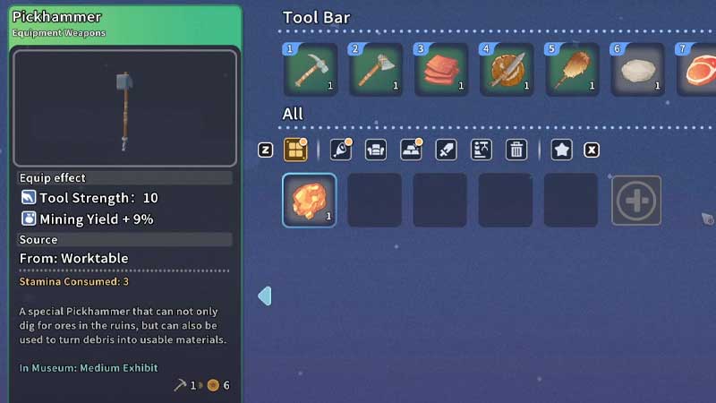 inventory slots