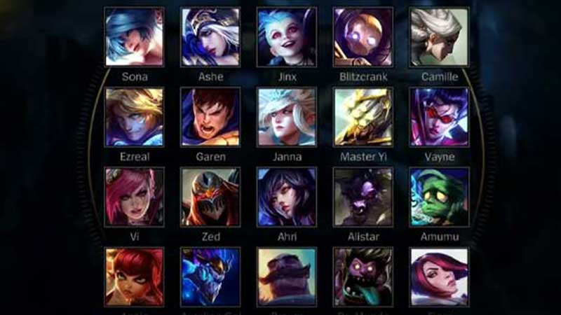 champions lol wild rift