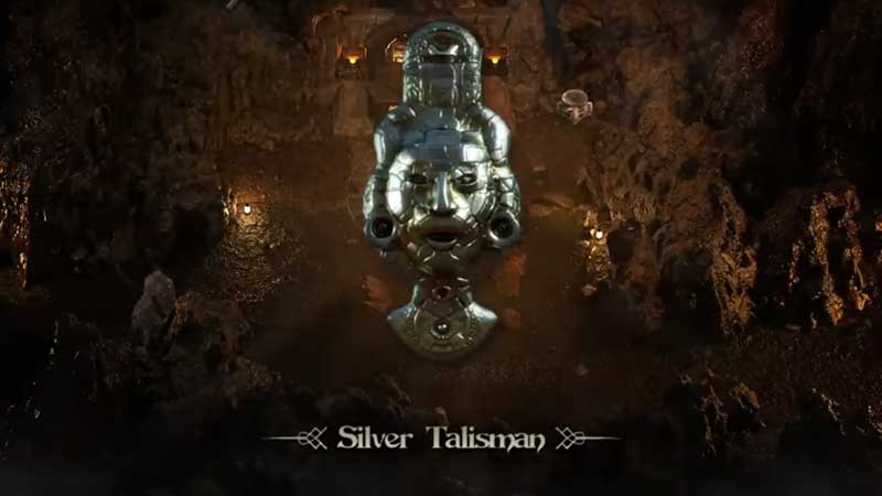 Silver Talisman Treasure Of Nadia