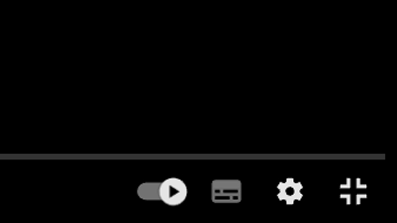 Auto Play button YouTube