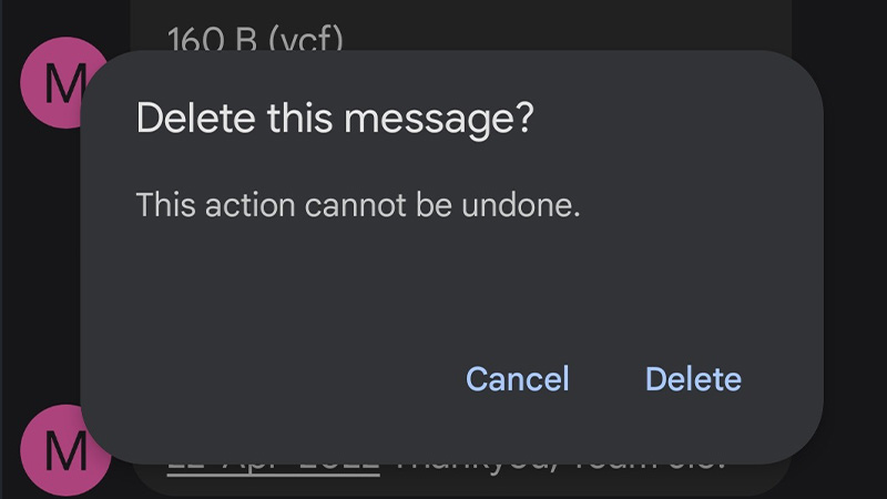 Deleted Text Messages On Android
