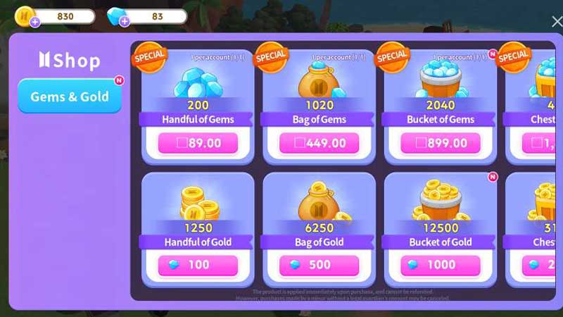 get coins fast in bts island in the seom