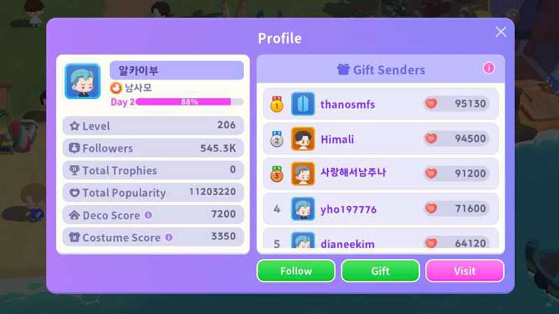 follow Namjoon in BTS Island In the SEOM