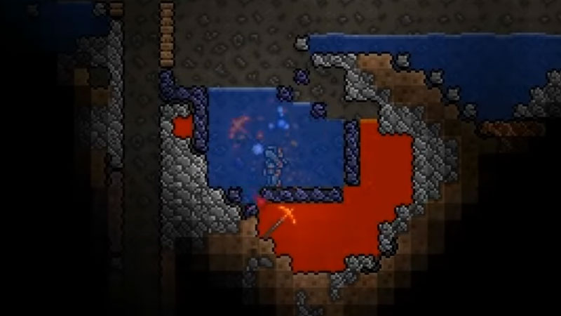 Obsidian Skull in Terraria