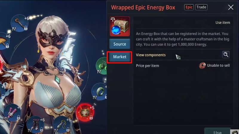 sell energy mir4