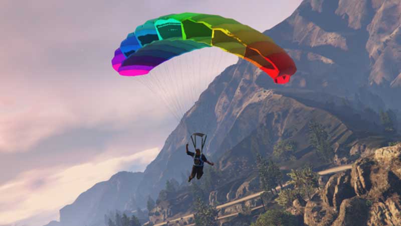 How-To-Open-Parachute-In-GTA-5-For-PC