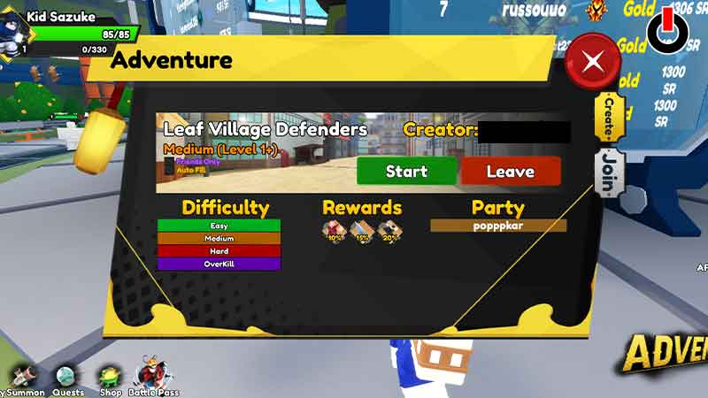 Level Up Characters Quickly Roblox Anime Warriors
