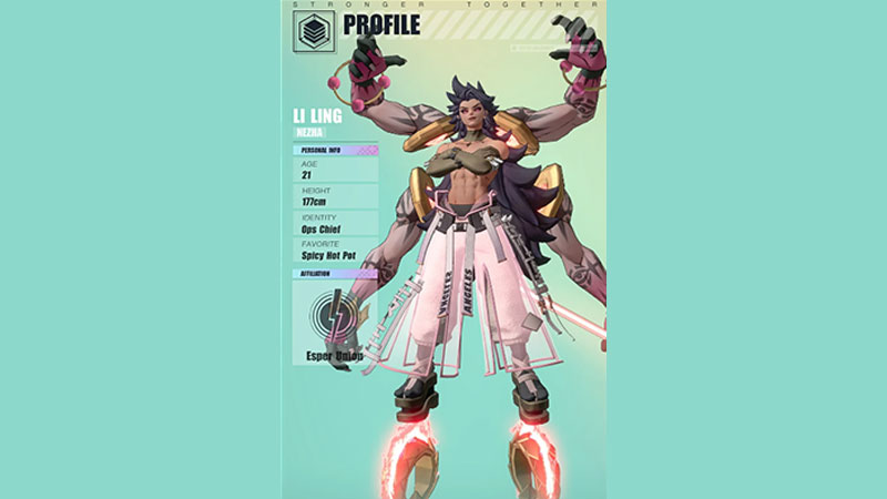Who Is Nezha Li Ling In Dislyte