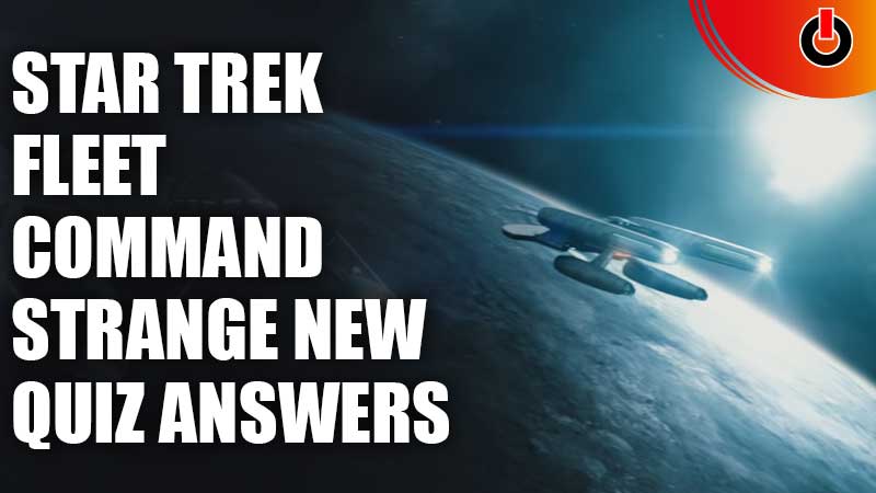 Answers to Strange New Quiz STFC