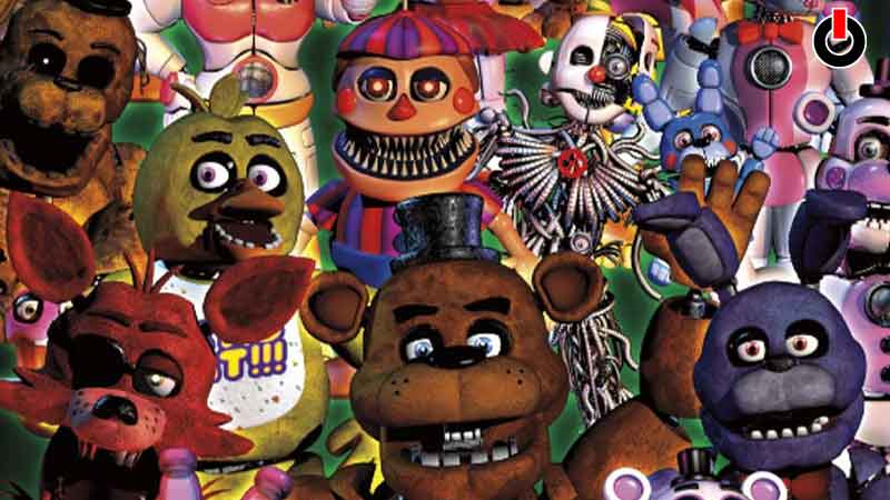 fnaf characters list