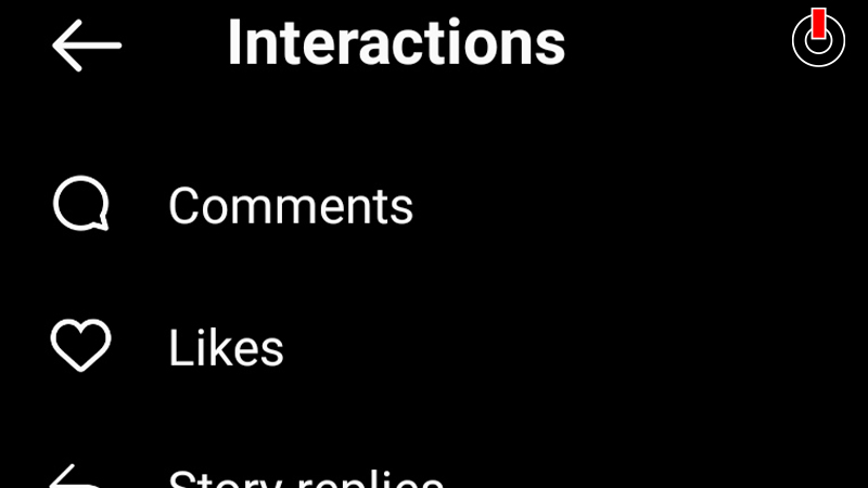 Liked Posts on Instagram 