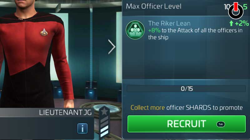 Officer Shards in STFC