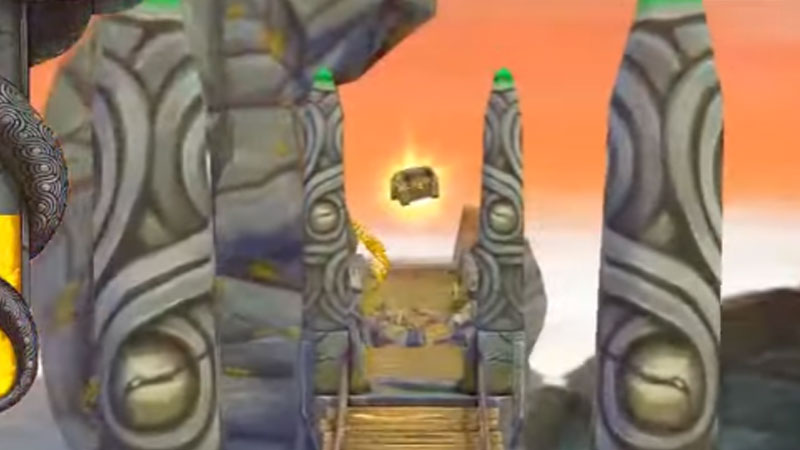 Collect Artifacts in Temple Run 2