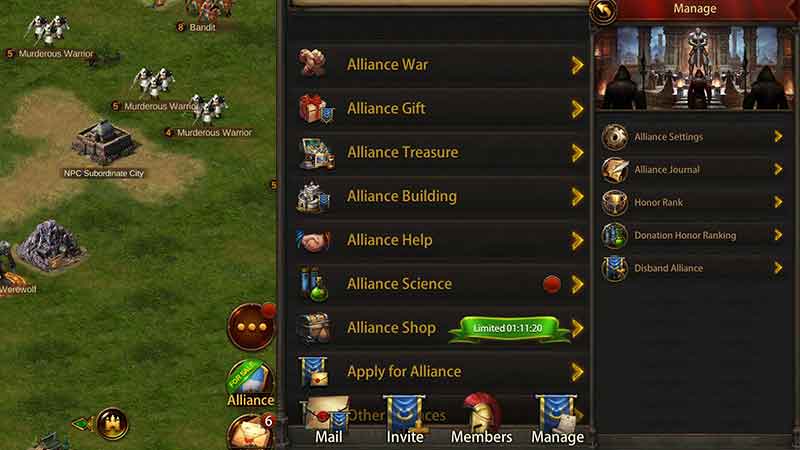 Leave Alliance Steps In Evony The Kings Return