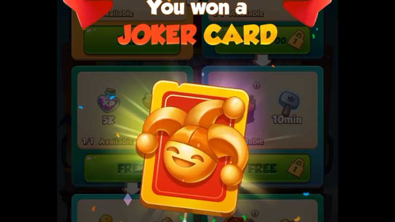get Joker Cards in Coin Master