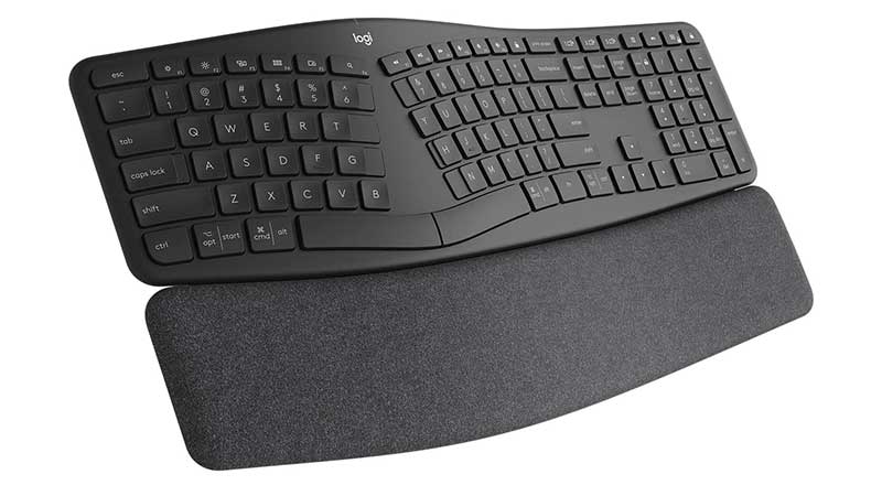 Best Ergonomic Keyboards India Logitech ERGO K860