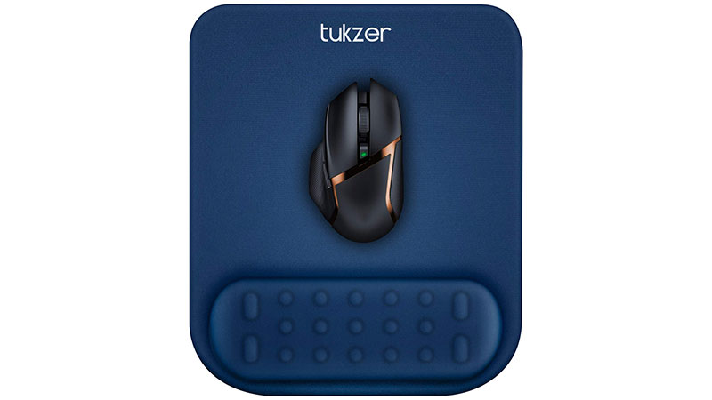 Best Gaming Mouse Pad 500 India Tukzer Gel TZ-MP-BLU