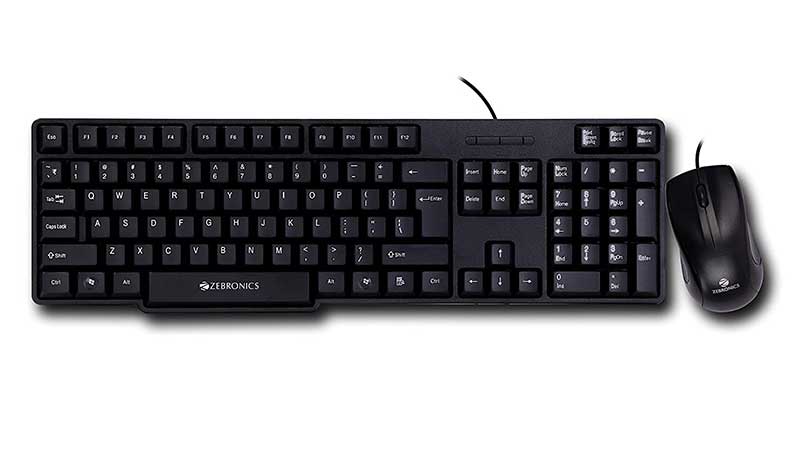 Cheap Budget Keyboards India Zebronics Wired