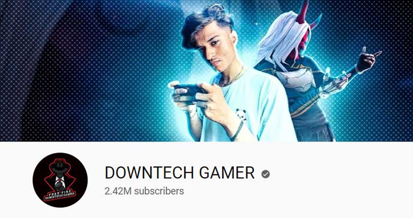 Downtech Gamer's Free Fire MAX ID Stats