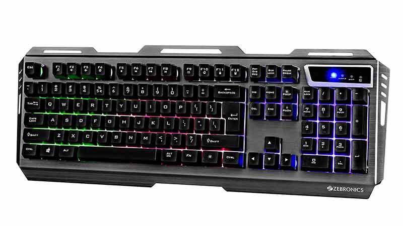 Gaming Keyboards 1000 India Zebronics ZebTransformer k