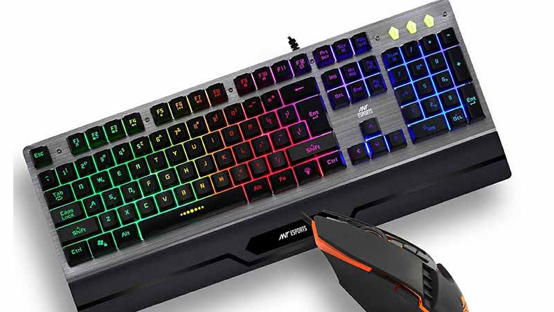 Gaming Keyboards 1500 India Ant Esports KM540