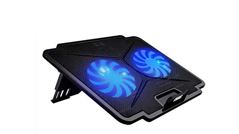 Laptop Cooling Pads 1000 IndiaTarkan K24 Dual Fan
