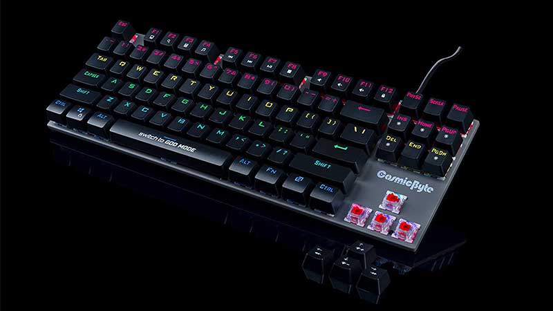 Mechanical Keyboards 1500 India Cosmic Byte CB-GK-26