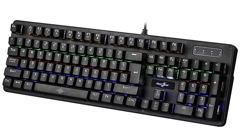 Mechanical Keyboards 1500 India Redgear Shadow Amulet