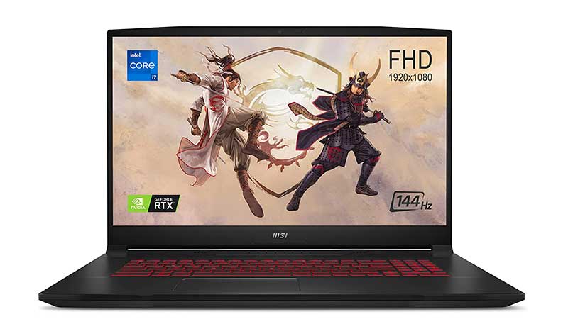 RTX 3050 Ti Laptops India MSI Gaming Katana GF76