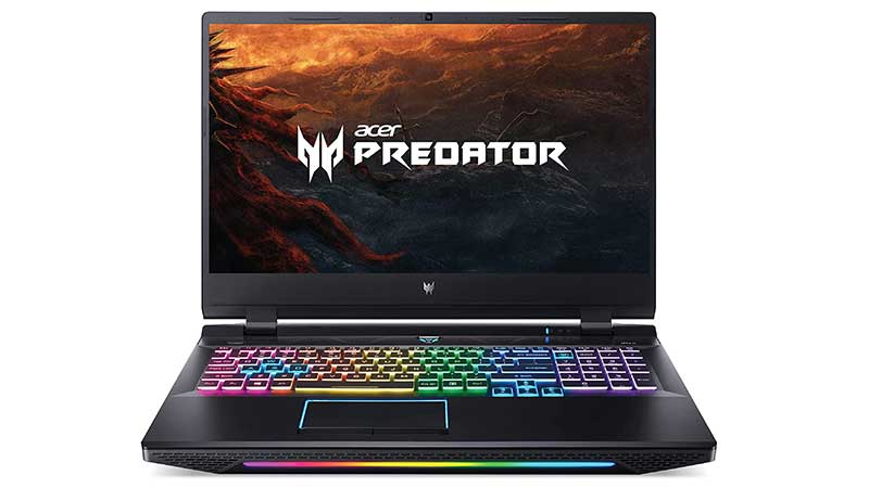 RTX 3080 Laptops India Acer Predator Helios 500