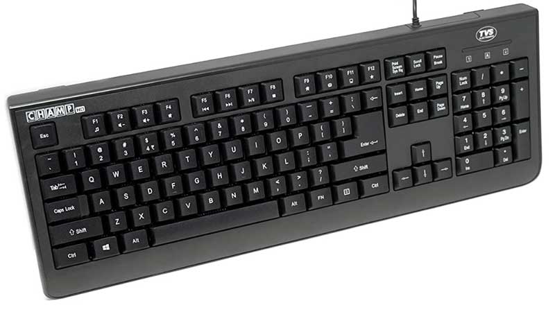 TVS Champ Keyboard