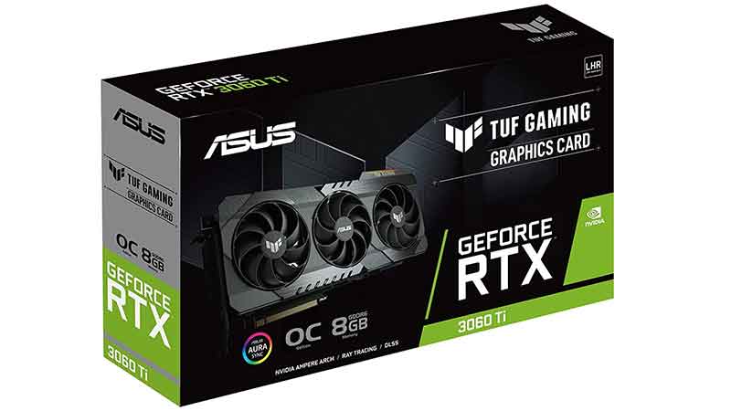 ASUS TUF GeForce RTX 3060 Ti LHR