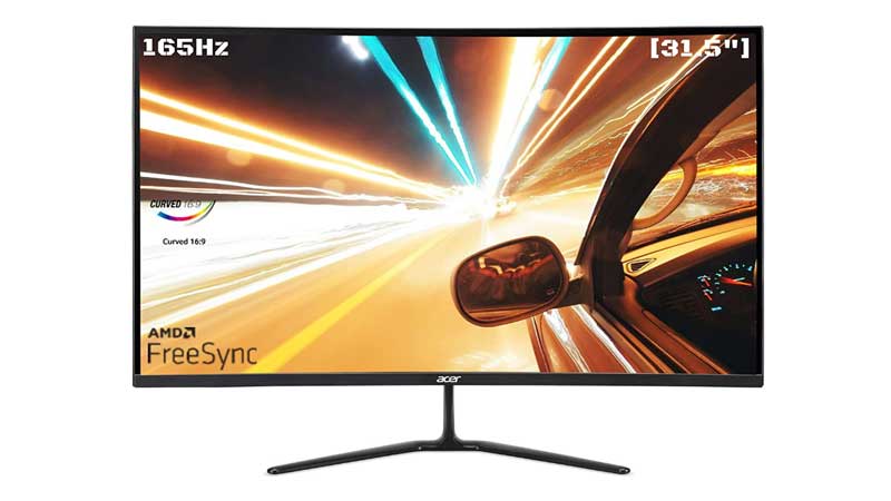 Acer ED320QR Gaming monitors with HDR