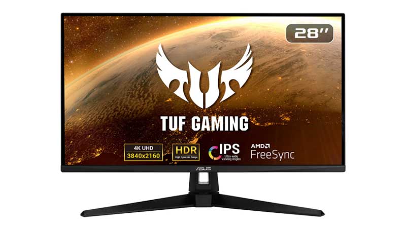 Asus TUF VG289Q1A Gaming Monitors with HDR
