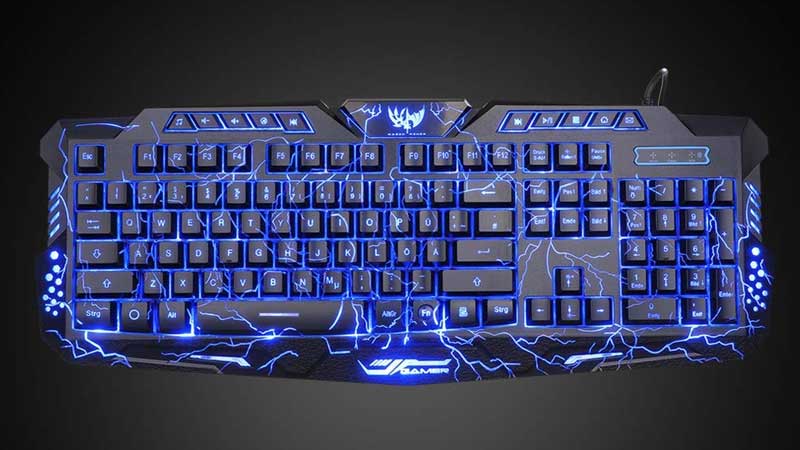 Best-Keyboards-For-PS4-In-India-MFTEK-Gaming-Keyboard