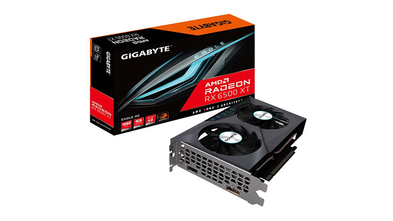 Gigabyte GV R65XTEAGLE 4GD Radeon RX 6500 XT GPU